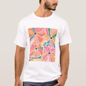 Boho Flowers Herfst in Love with Yourself T-shirt (Voorkant)