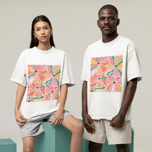 Boho Flowers Herfst in Love with Yourself T-shirt