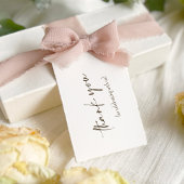 Boho Fluffy Pampas Gras Bruids Shower Bedankt Cadeaulabel