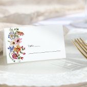 Boho Folded Place Card