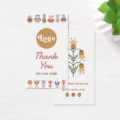 boho folk art fleurs paquet insérer (Bureau)