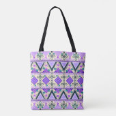 Boho Folk Art Schoudertas Draagtas (Achterkant)