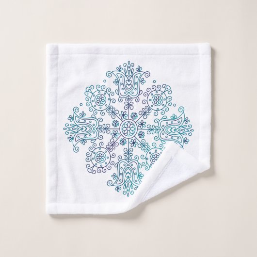 Boho Folk Motif (Gant de toilette)