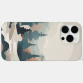 Boho Forest Landschap Kunstwerk Case-Mate iPhone Case (Achterkant (horizontaal))