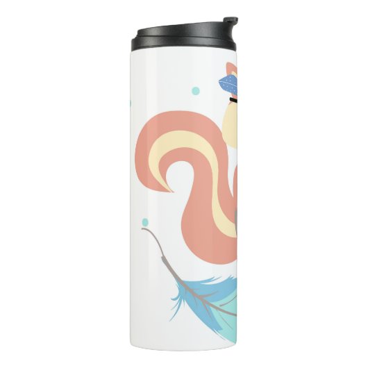 Boho Fox Thermosbeker (Gedraaid links)