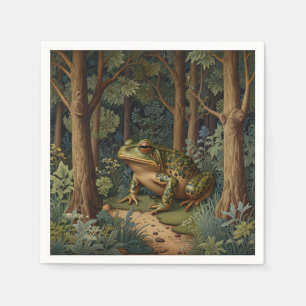  boho frog bos servet