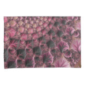 Boho Funky Eclectische Roze Zwarte Abstracte Fract Kussensloop (Voorkant-Rechts)