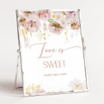 Boho garden Love is sweet take you Poster<br><div class="desc">Boho garden Love is sweet Take a gâterie Poster Matching produits disponibles.</div>