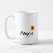 Boho GAUCHE conception tournesol Mug (Gauche)