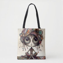 Boho Gaze Canvas tas van DAKimage