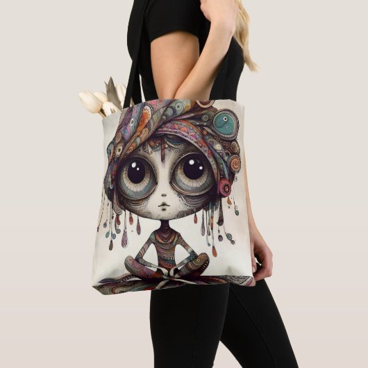 Boho Gaze Canvas tas van DAKimage (Dichtbij)