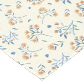 Boho geel Wildbloempatroon Korte Tafelloper (Hoek)