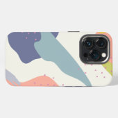 Boho Geïnspireerd Dotted Abstracte Telefoonhoes iPhone Hoesje (Achterkant horizontaal)