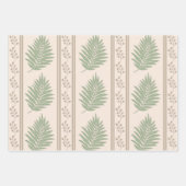 Boho Geo Botanische Gift Wrap Sheets Inpakpapier Vel (Voorkant 2)