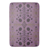 Boho Geometric Arrow Paars Pattern Badmat (Voorkant Verticaal)