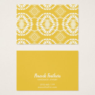 Boho Geometric Earring Ketting Jewelry Display Visitekaartje