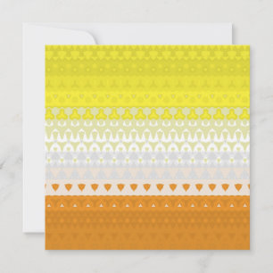 Boho Geometrische Funky Abstracte Maverique Pride Feestdagenkaart
