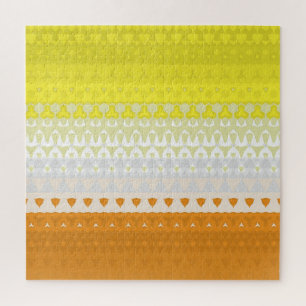 Boho Geometrische Funky Abstracte Maverique Pride Legpuzzel