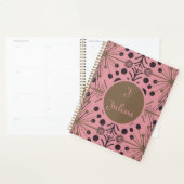 Boho Geometrische Pijl Roze Gepersonaliseerd Planner (Display)
