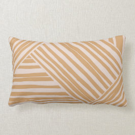 Boho gestripte kussen neutraal decor