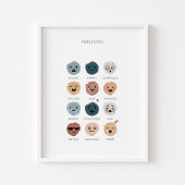 Boho gevoelens grafiek print