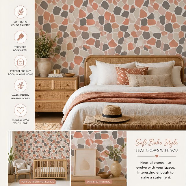 Boho Giraffeprint Behang (Creator heeft geüpload)
