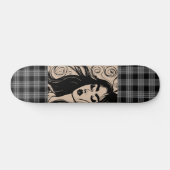  BOHO GIRL ART Skateboard Deck (Horizontaal)