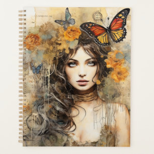 Boho Girl Planner, Boho Butterfly