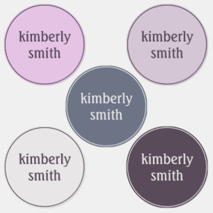 Boho Girl-schoolnaam Labels