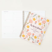 Boho Girly Personnalisé Daily Planner (Devant avec enveloppe)