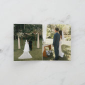 Boho Gold Pampas Arch Fully Editable Wedding  (Binnen)