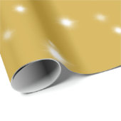 Boho Gold Starlight Cadeaupapier (Rol Hoek)