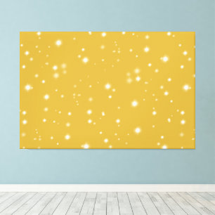 Boho Gold Starlight Canvas Afdruk