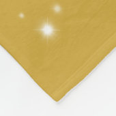 Boho Gold Starlight Fleece Deken (Hoek)