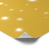 Boho Gold Starlight Poster (Hoek)