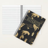 Boho Golden Hands Magische Spiraalvormige Notitieb Notitieboek (Binnen)