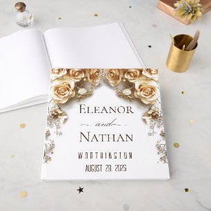 Boho Golden Rose Printemps mariage moderne