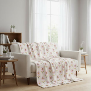 Boho Gooi Deken met Oekraïense Folk Patroon