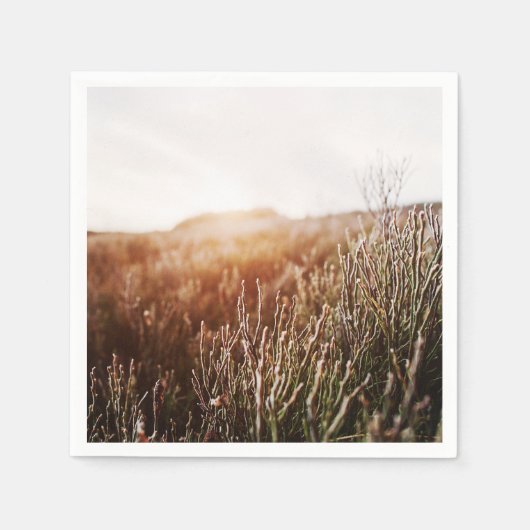 Boho gras veld elke gelegenheid party servetten (Voorkant)