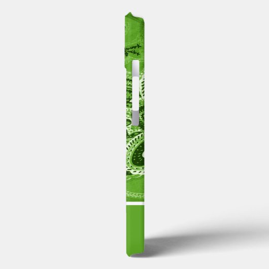 Boho Green Bandanna Case-Mate iPhone Case (Achterkant / Links)