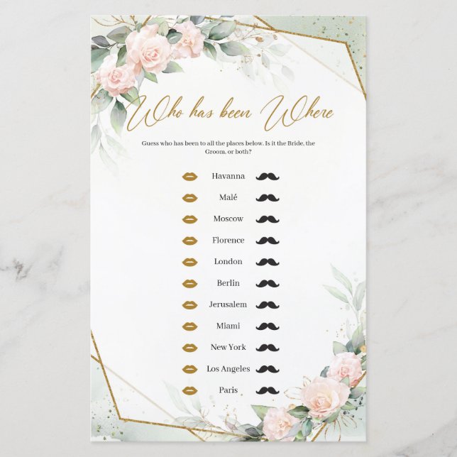 Boho greenery and blush floral that has been where (Voorkant)