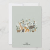Boho Greenery Australian Animals Wild Op een dag Kaart (Achterkant)