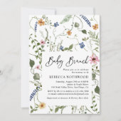 Boho Greenery Baby Brunch Shower Kaart (Voorkant)