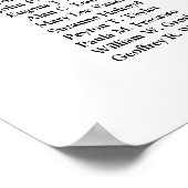 Boho greenery eucalyptus bruiloft poster (Hoek)