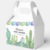 Boho Greenery Taco Fiesta Cactus Baby shower Bedankdoosjes (Achterkant)