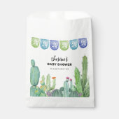 Boho Greenery Taco Fiesta Cactus Baby shower Bedankzakje (Voorkant)