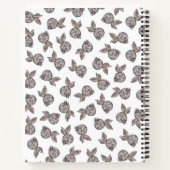 Boho Groove : Carnet de bleuets disco doux (Dos)