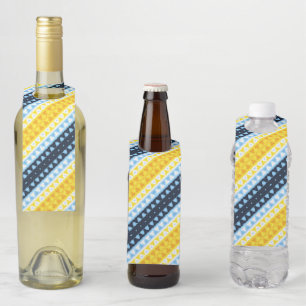 Boho Groovy Geometrische Abstracte AroAce Pride Vl Flessenhanger
