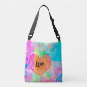 Boho Heart Love Crossbody Tas (Voorkant)