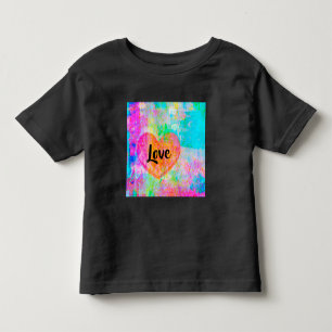 Boho Heart Love Kinder Shirts